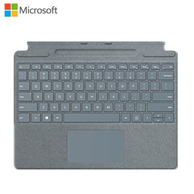 微软 Surface Pro冰晶蓝专业键盘 适用Pro11 /Pro10 /Pro 9 /Pro /X可搭配超薄触控笔2