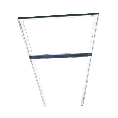 丛首 警示牌固定双支柱肩架 2200*800mm 根