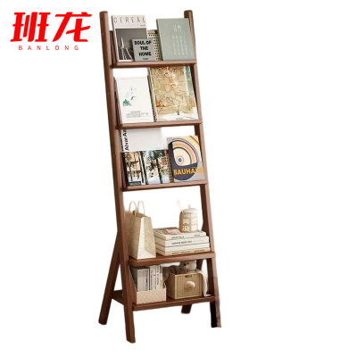 班龙书架置物架塑藤小号个