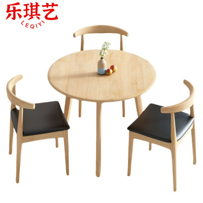 乐琪艺 洽谈桌 1桌3椅 120cm 套