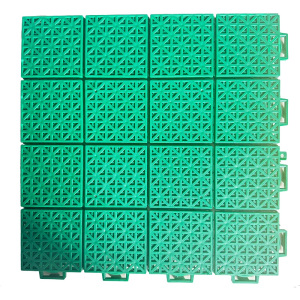 瑾如云海 防滑地垫 镂空拼接地垫 L1绿色 34*34cm 平方米