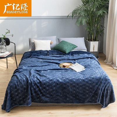 广亿隆1.2米床用毛毯