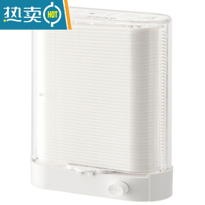 敬平按压式牙签盒创意自动弹出客厅家用牙线棒收纳盒子牙签筒 牙线盒套装(含牙线88支)