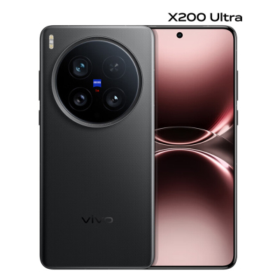 vivo X200 Ultra 黑Ka 12GB+256GB 6000mAh电池 骁龙8至尊版移动平台 蓝图自研影像双芯 AI 5G手机