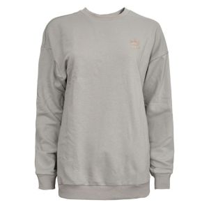 Adidas阿迪达斯女子三叶草 运动休闲卫衣针织保暖圆领套头衫CF1154 D