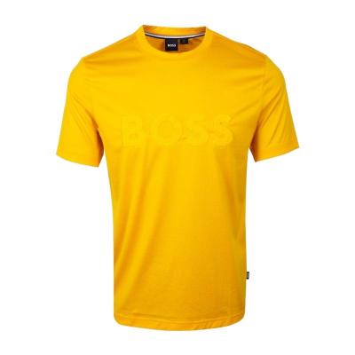 Hugo boss男士短袖圆领纯棉T恤柔软舒适透气吸汗