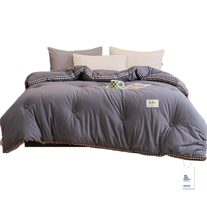 安居先森天丝磨毛大豆纤维被冬被双人200*230cm 2900g D2195(条)