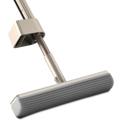 蓝小鱼180°胶棉拖把正品大号免手洗懒人海绵滚干湿两用通用