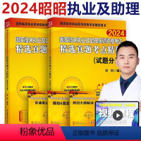 ]2024执业及助理医师 精选真题考点精析 [正版]新版 昭昭医考 昭昭执业医师2024 临床执业及助理资格考试