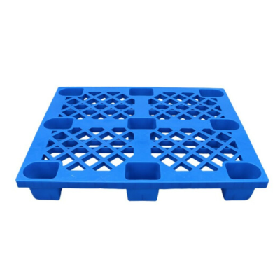 捷力佳 九脚塑料托盘 叉车托盘 货架托盘 网格九脚托盘 加厚回料 1100*1100*140mm