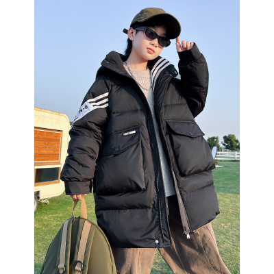 男童羽绒服新款冬季加厚外套中大童儿童保暖冬装男孩免洗潮牌