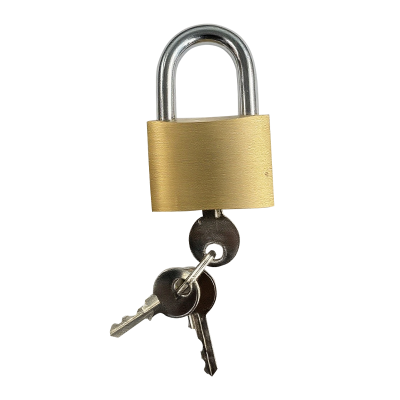 卉塍 HCGS-12 38mm 通开铜锁 (计价单位:个)黄色