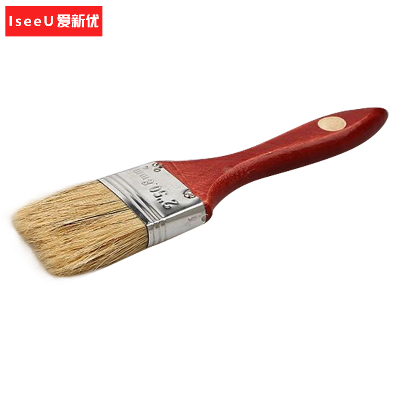 爱新优 猪鬃毛刷油漆刷 2寸 50mm(把)
