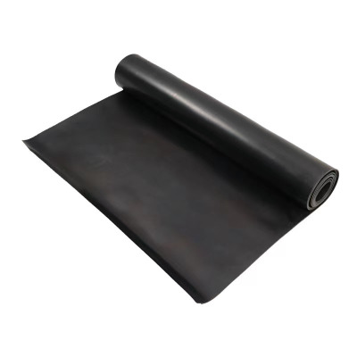 鑫迈凯斯 黑色天然橡胶板 熟胶皮板厚度6mm平方米