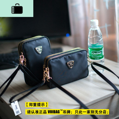 2020新款牛津布包三层迷你斜挎包横竖双版女小包防水尼龙包手机包NEW LAKE女斜挎包