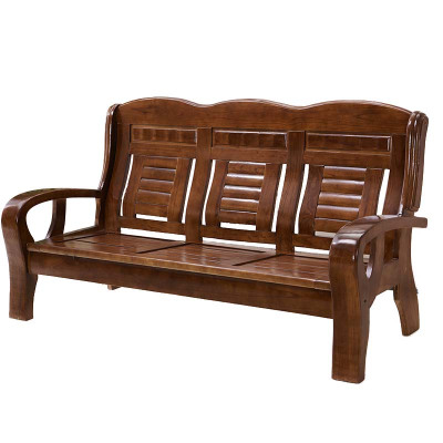 广亿隆全实木办公沙发中式沙发椅 定制