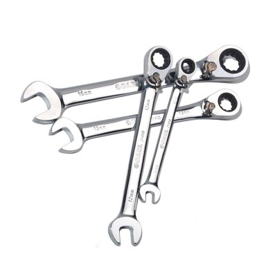 卡尔 开口梅花两用双向棘轮扳手