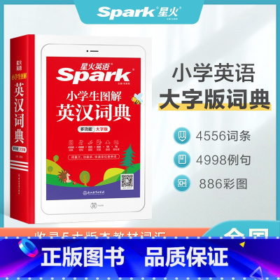 大字版 小学生图解英汉词典 小学通用 [正版]英语小学英语词典小学生英汉词典图解多功能汉英互译双解大词典儿童英语字典大全