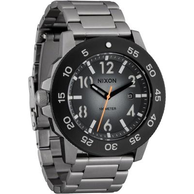 Nixon男士机械表防溅水不锈钢表带经典腕表