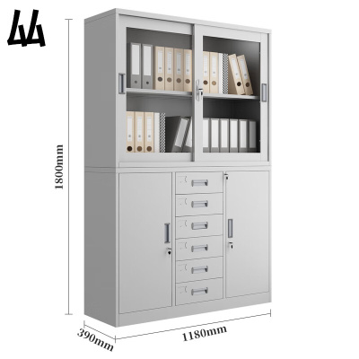 厸档案柜加厚中六斗台