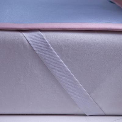 美帮汇冰丝凉席可水洗机洗可折叠三件套夏季1.2m1.5米床席子