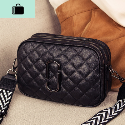 包包女包新款2020时尚皮单肩包休闲菱格宽带斜挎包女百搭ins潮NEW LAKE女斜挎包