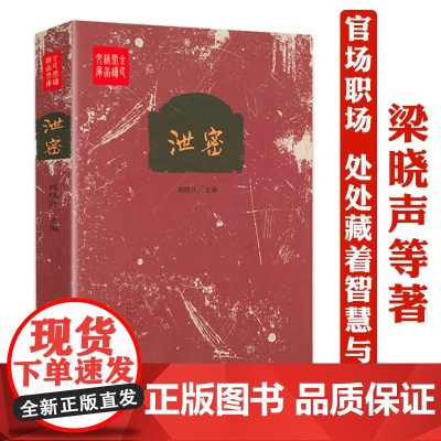 泄密 梁晓声丁力杨少衡袁亚鸣曾瓶毛建军王听朋等当代中国具有广泛影响力作家的中短篇小说书籍