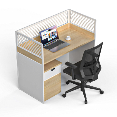 高乐昇奥屏风办公桌带柜ZH4001屏风工位/张