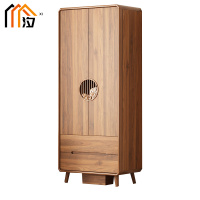 汐 木质衣柜 两门两抽 台