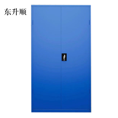 东升顺工具柜加厚铁皮储物柜工厂用带抽屉汽修多功能收纳柜通门无网柜蓝色