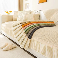 幸福派 四季沙发垫套装防滑沙发坐垫子123组合灯芯绒沙发垫布艺简约北欧风夏天沙发套罩巾沙发贵妃支持定制飘窗垫