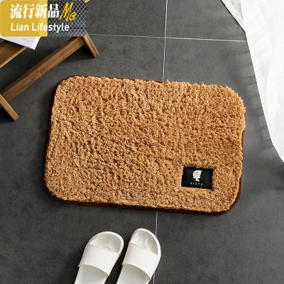 长毛绒地垫卧室厨房客厅地毯浴室进防滑飘窗地垫脚垫 三维工匠