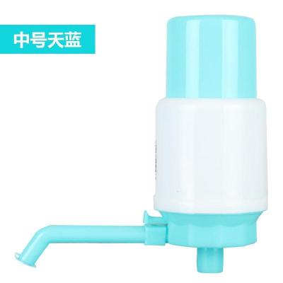 家柏饰(CORATED)净矿泉水桶大桶装水瓶装水抽水器手动手压式取水器压水器泵水器 天蓝色中号