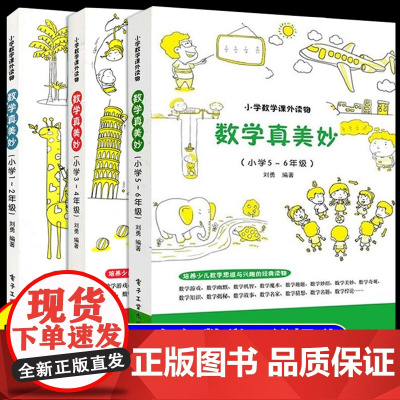 小学数学课外读物数学真美妙小学一年级二年级三年级四年级五年级六年级小学培养数学思维课堂内外真题模拟训练检测试题教材课本