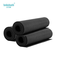 天空桥 绝缘垫 黑色条纹3mm*1.2m*10m 6kv 卷