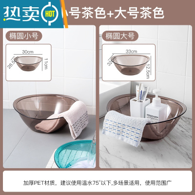 敬平家用脸盆塑料盆子洗衣盆洗脸盆大号加厚学生宿舍用洗衣服盆洗脚盆