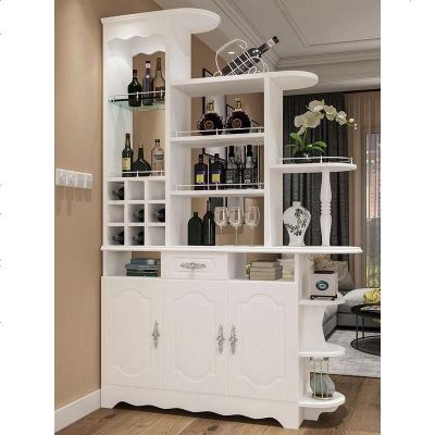 欧式客厅进玄关柜酒柜隔断柜双面隔厅柜屏风柜子鞋柜一体多功能