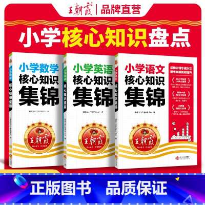 24新版❤[语数英全套]核心知识集锦 小学通用 [正版]小学核心知识集锦语文数学英语知识大盘点一年级二年级三四五六年级知