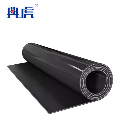 典虎 夹布塑胶垫 黑色双光面 2mm*1.2m*5m 件