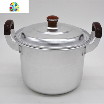 加高加厚型熟铝双层大容量蒸锅铝制汤锅老式铝锅五折特惠 FENGHOU (2-3人)特厚26cm+1个蒸片