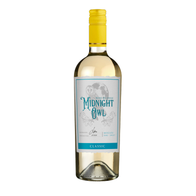 醇美夜鹰慕斯卡托半甜白葡萄酒 智利 (中央山谷) 95%慕斯卡托 5%西拉 干型白葡萄酒 酒精度年份随机