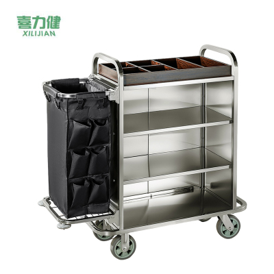 喜力健 手推布草车 115*46*120CM-折叠分隔栏 个