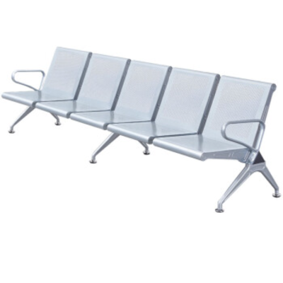 戴劲 钢制排椅机场椅加固加厚医院长椅候诊椅连排输液等候椅 A款五人位