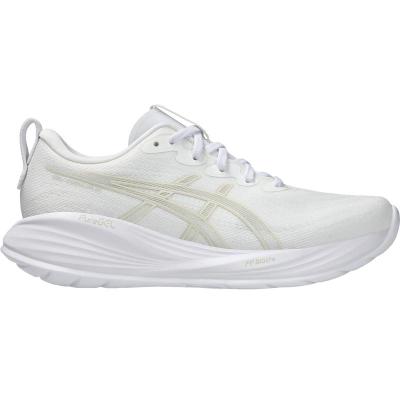 亚瑟士(ASICS)女士跑鞋缓震透气训练鞋运动跑步鞋白色科技感十足