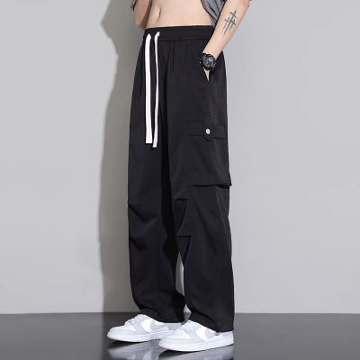 美式潮流新款工装裤女韩版ins宽松显瘦百搭直筒休闲裤