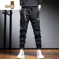 YANXU裤子男款男士休闲裤男夏季2023新款夏天迷彩男裤款潮牌运动裤