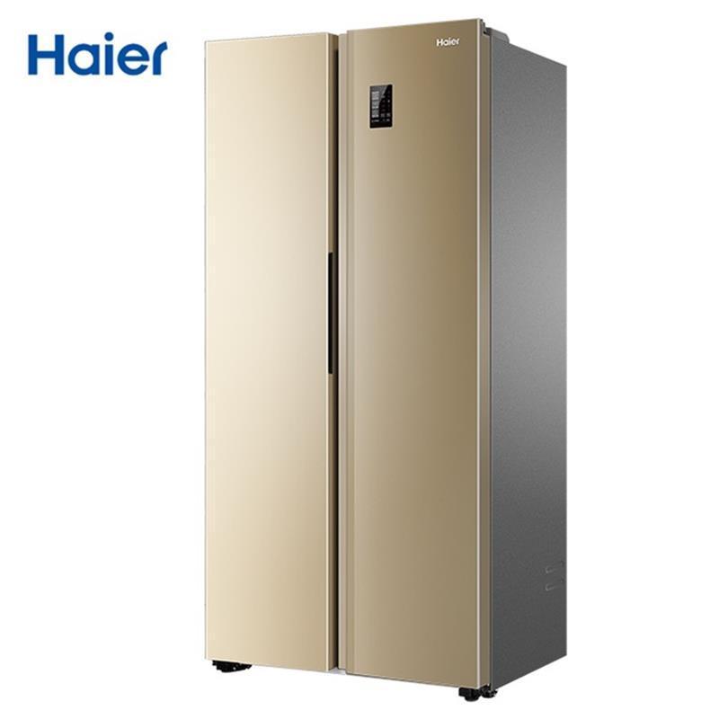 海尔(haier 480升 对开门冰箱 变频节能 风冷无霜冰箱 大容量双门两
