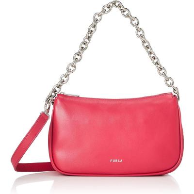 FURLA女士小方包多功能斜挎手提真皮链条包小巧便携日常通勤百搭