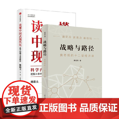 读懂中国式现代化+战略与路径 套装2册 黄奇帆 著 经济