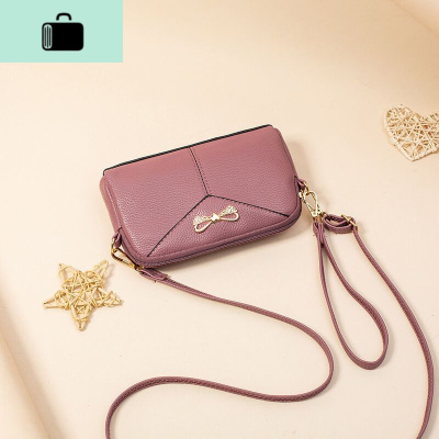 2020单肩斜挎女包休闲简约零钱手机包美女妈妈气质手抓包迷你小包NEW LAKE女士钱包/卡包